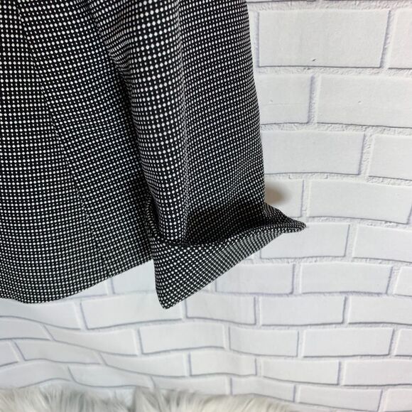 Evan-Picone Black/White Print Blazer Sz 8 - Picture 3 of 5